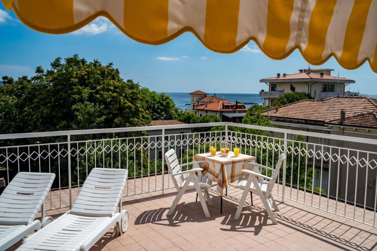 Hotel Villa Dei Fiori - Sul Mare Con Piscina Viserbella di Rimini ภายนอก รูปภาพ